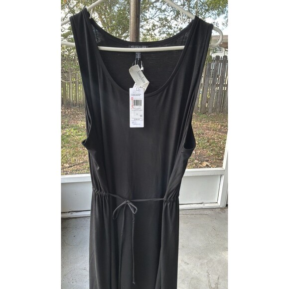 Eileen Fisher Dresses & Skirts - Eileen Fisher 1X Jersey Tank Dress Easy Fit Full Length Pockets Capsule Minimal